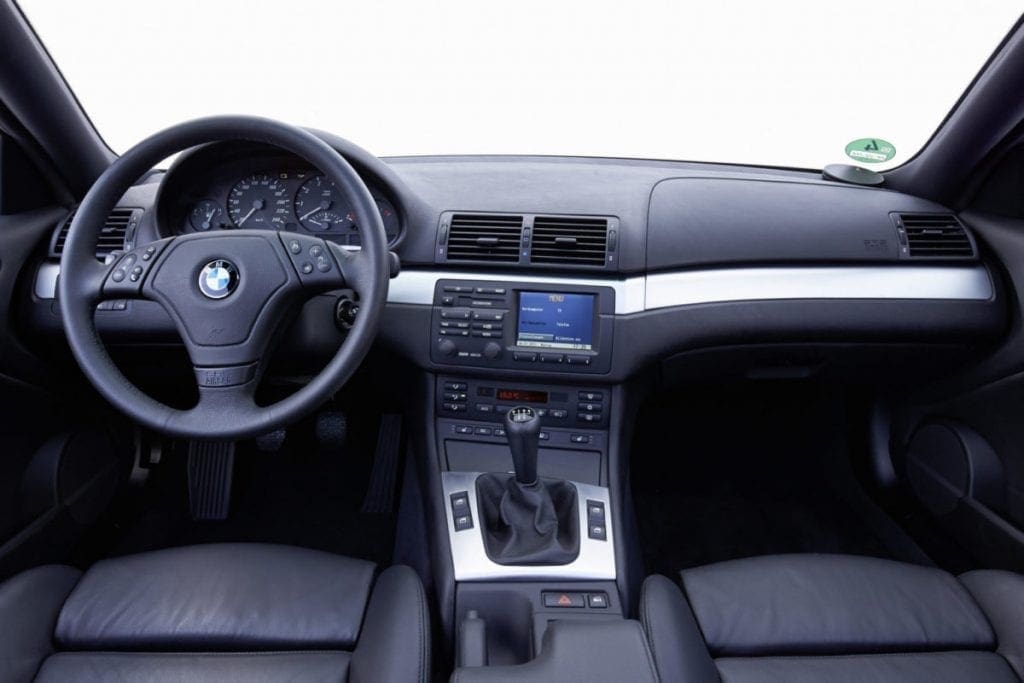 BMW E46 interior