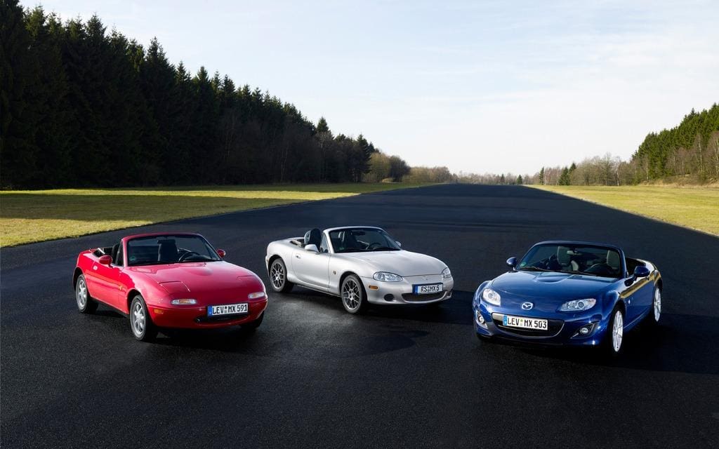 Mazda MX-5 Generations