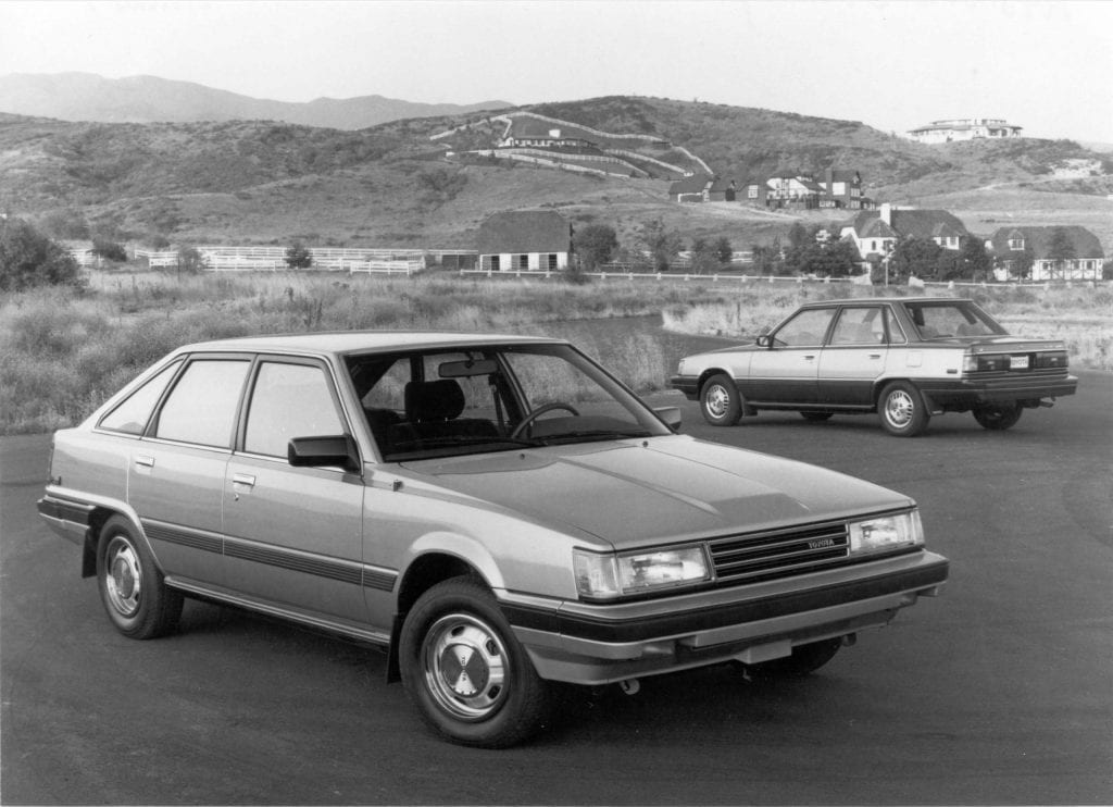 1984 Toyota Camry liftback and sedan