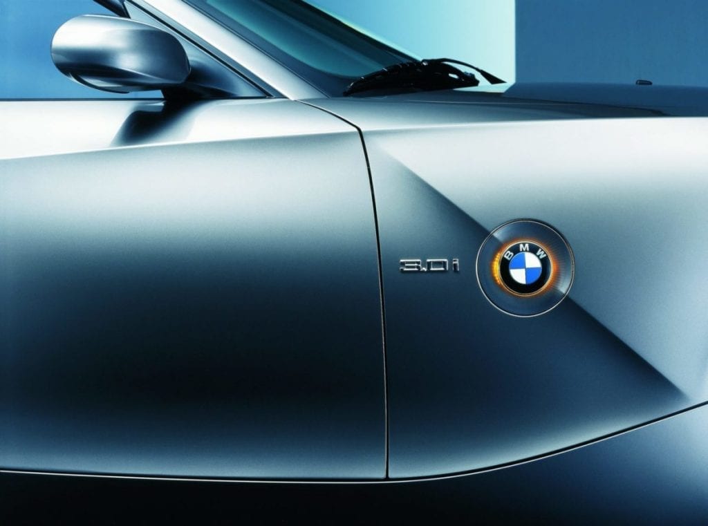 BMW Z4 3.0i badge