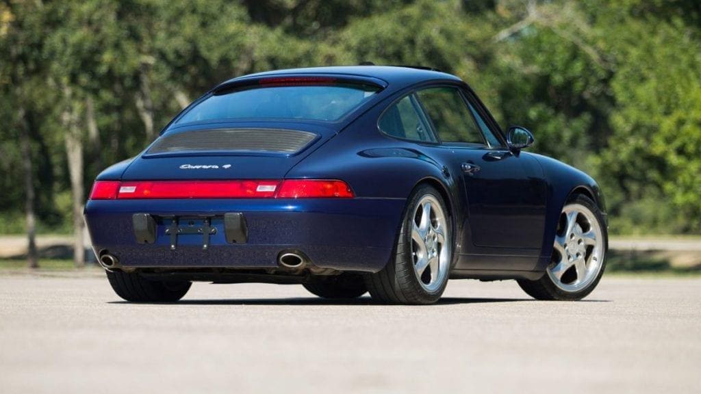 1996 Porsche 993 Carrera 4 rear