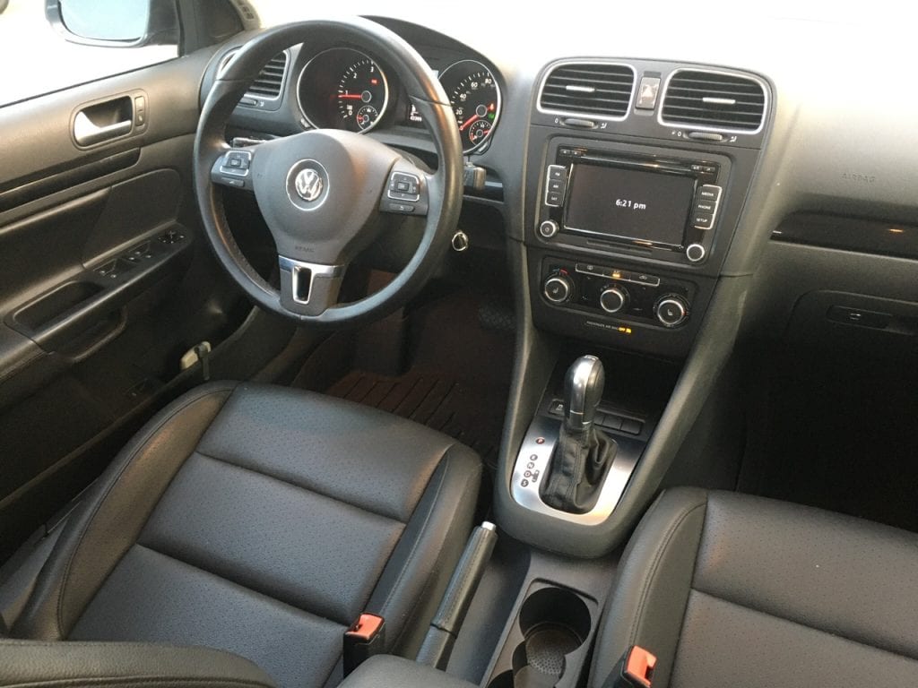 2014 VW Jetta SportWagen TDI interior