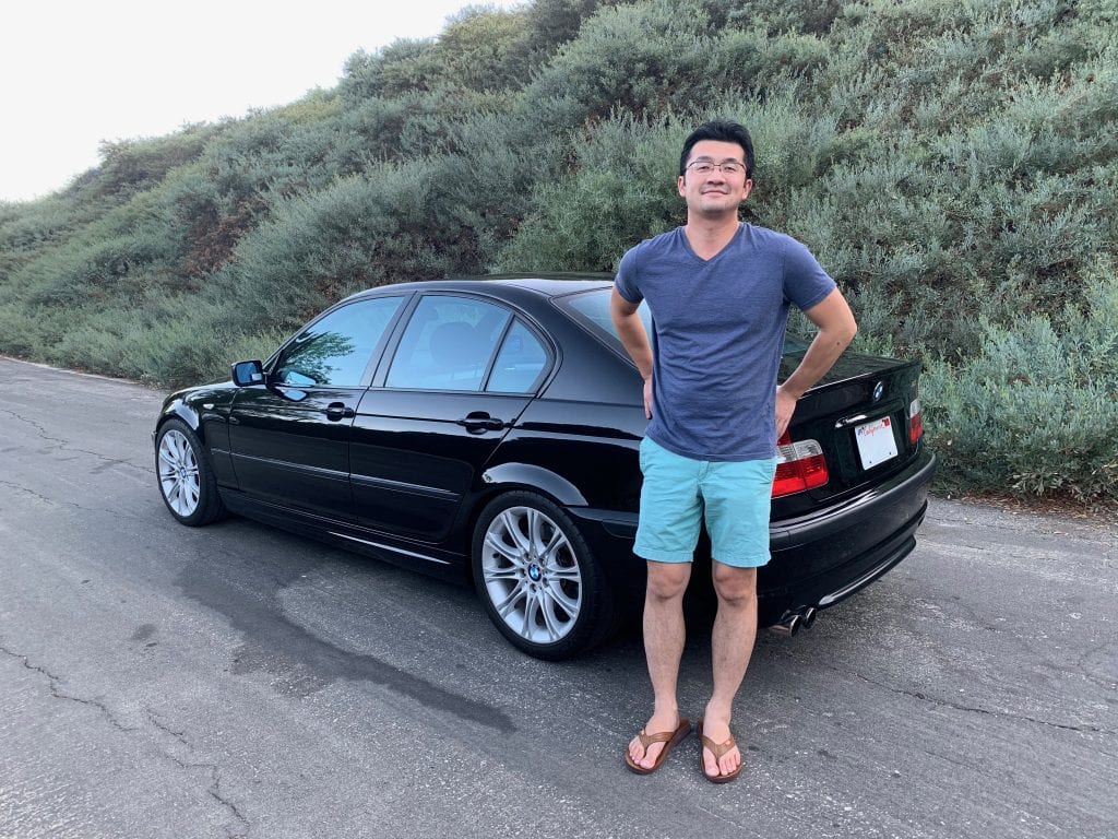 2003 BMW 330i ZHP with owner