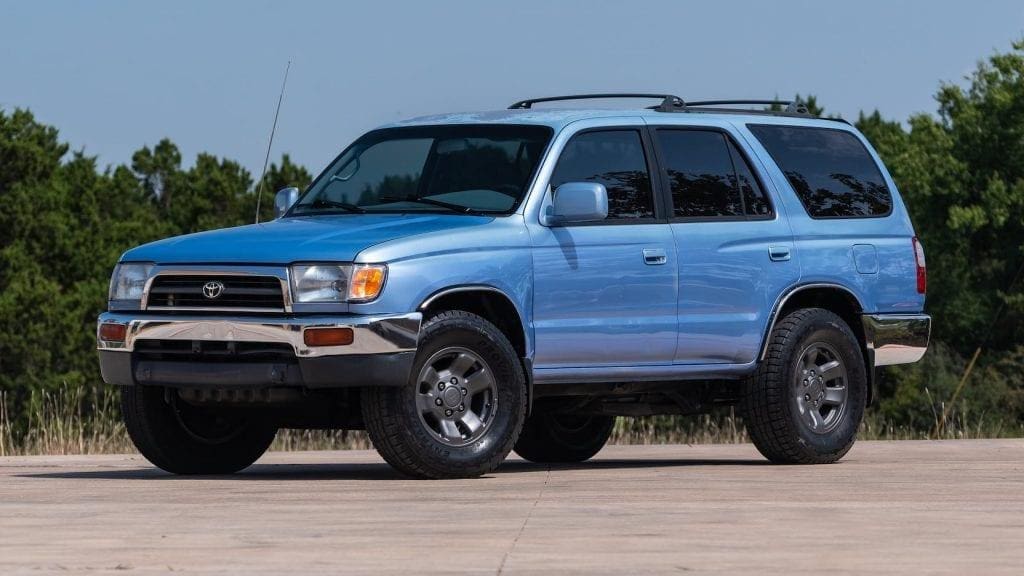 blue 1997 Toyota 4Runner