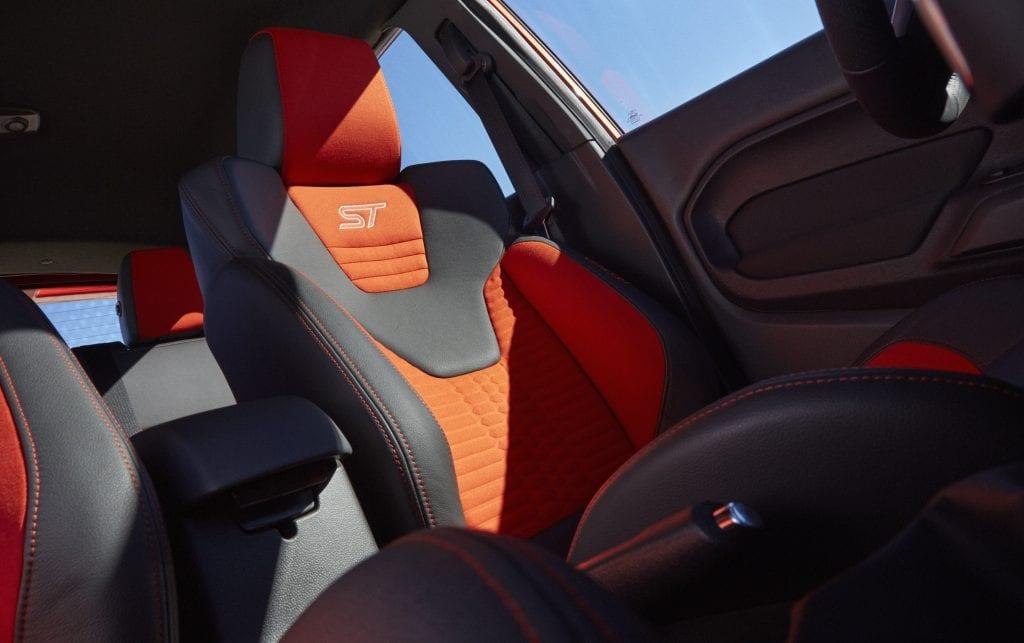 2014 Ford Fiesta ST seats