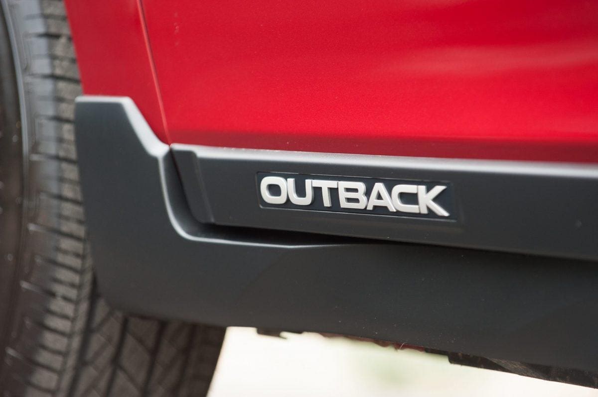 Subaru Outback badge