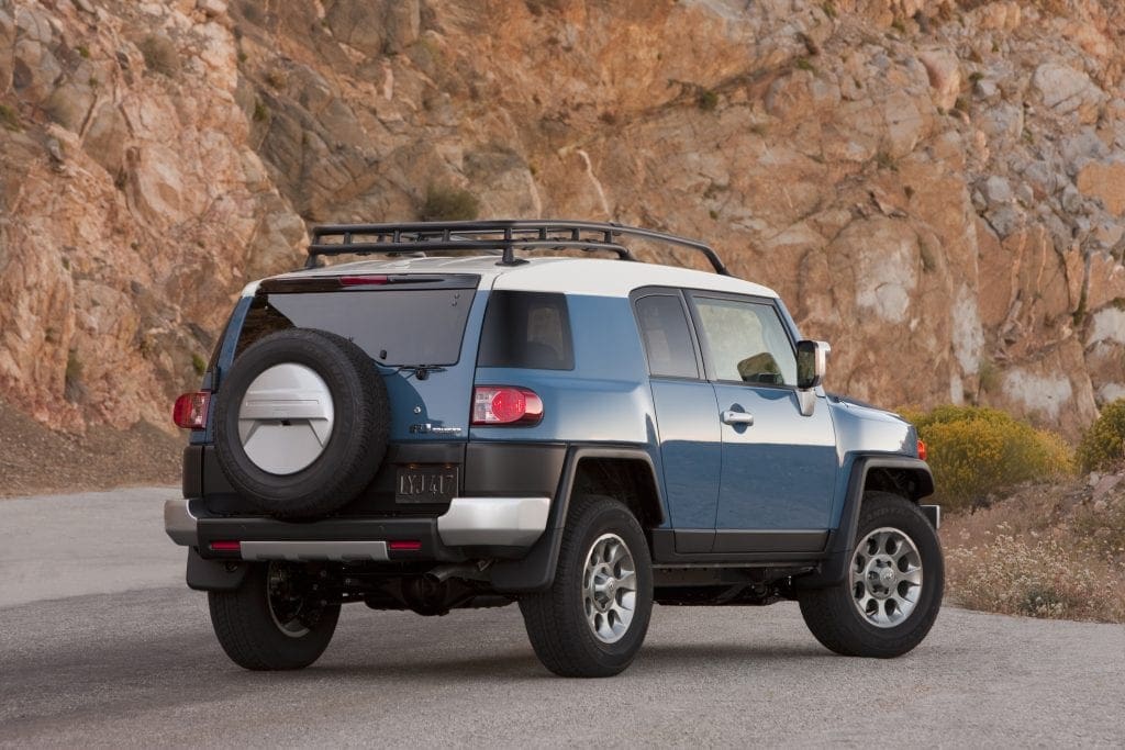 Toyota FJ Cruiser rear