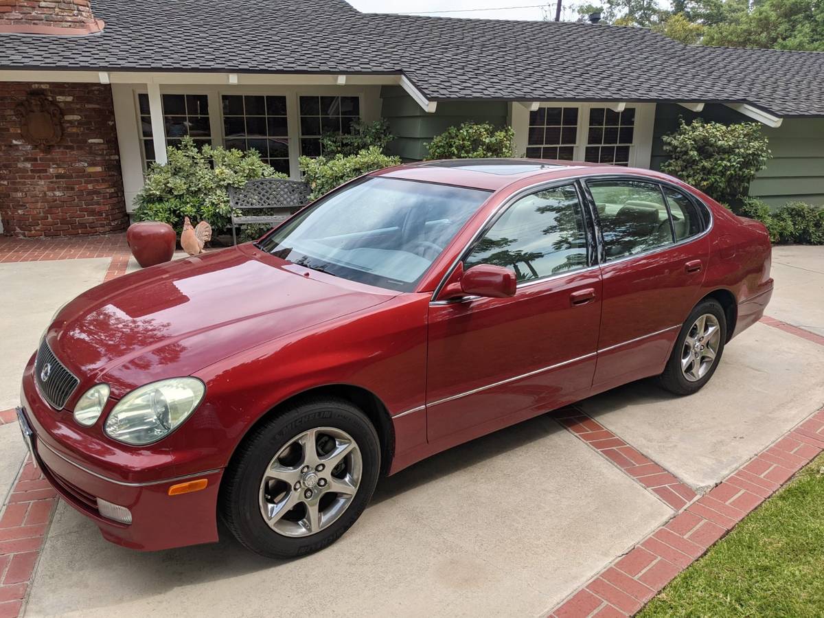2001 Lexus GS 300 exterior driver side