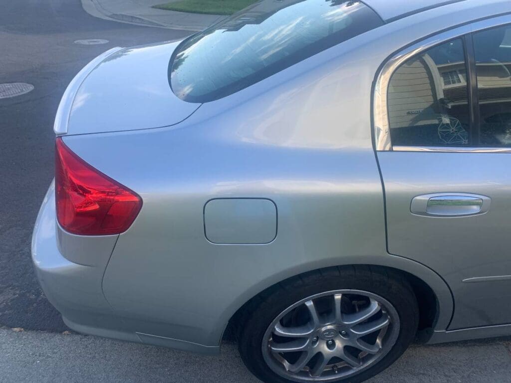 2005 Infiniti G35 exterior rear