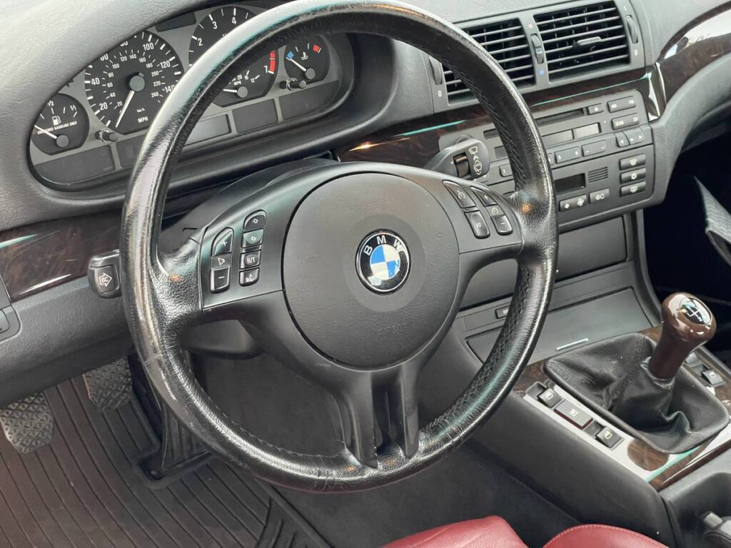 BMW E46 steering wheel