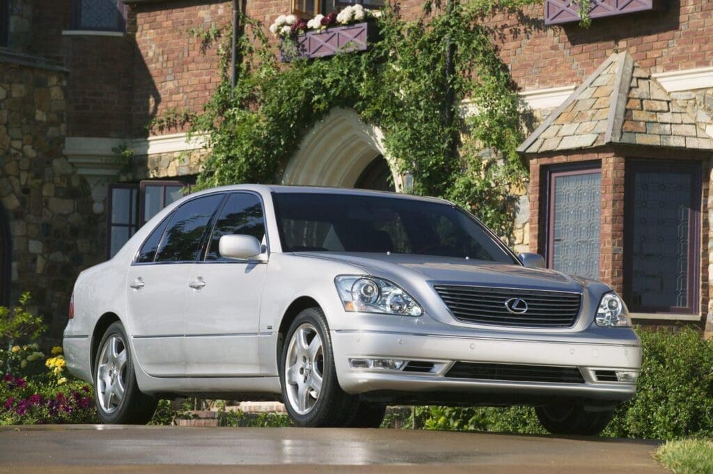 2006 Lexus LS 430 parked in front of a house