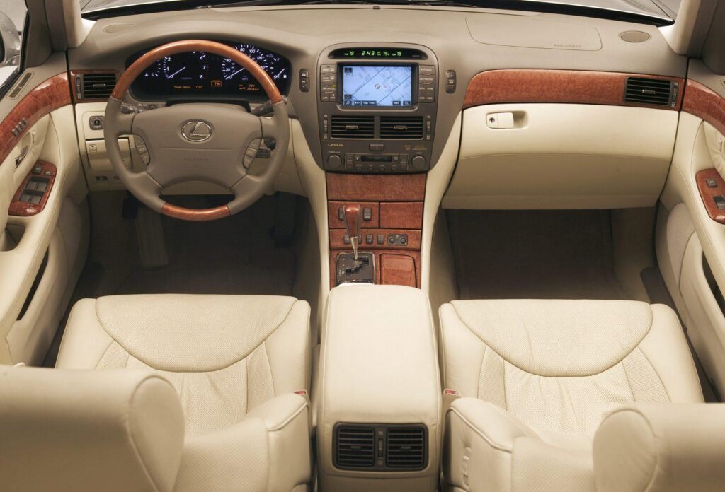 2006 Lexus LS 430 interior front seats