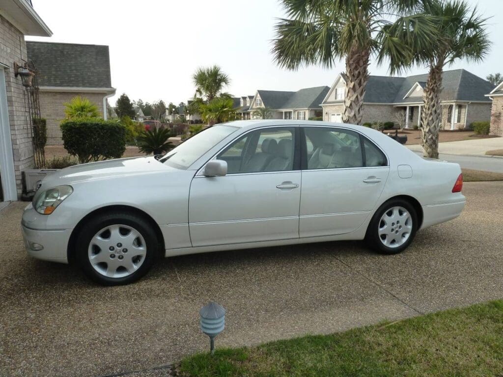 2001 Lexus LS 430 exterior driver side