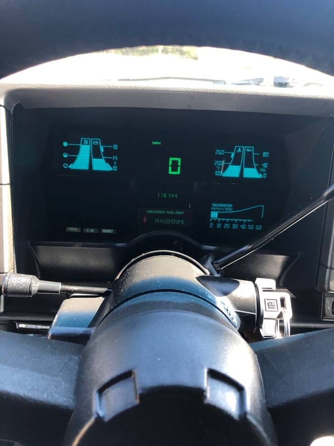 1994 Chevrolet S-10 Blazer digital instrument display