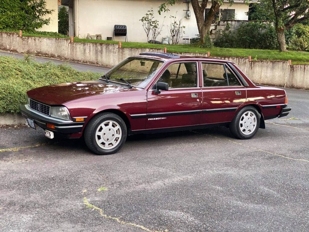1985 Peugeot 505 STI Turbodiesel exterior driver side