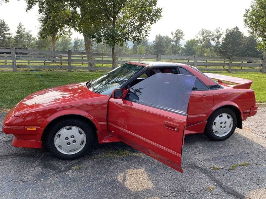 1989 Toyota MR2 exterior driver side