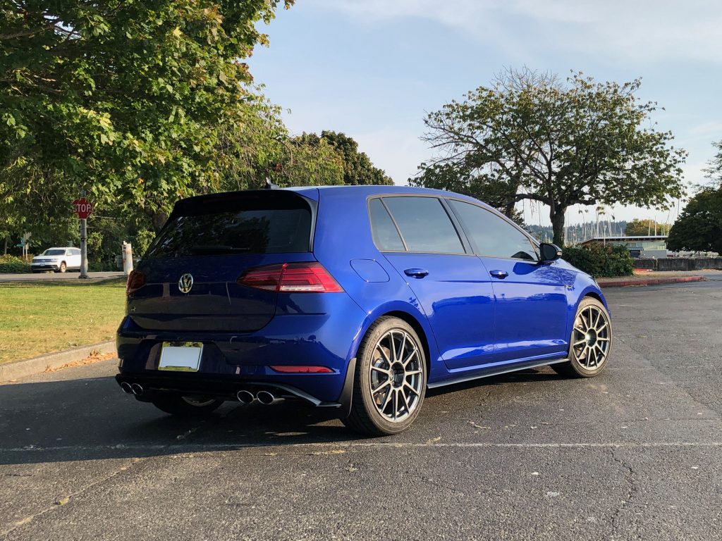 2019 Volkswagen Golf R exterior rear