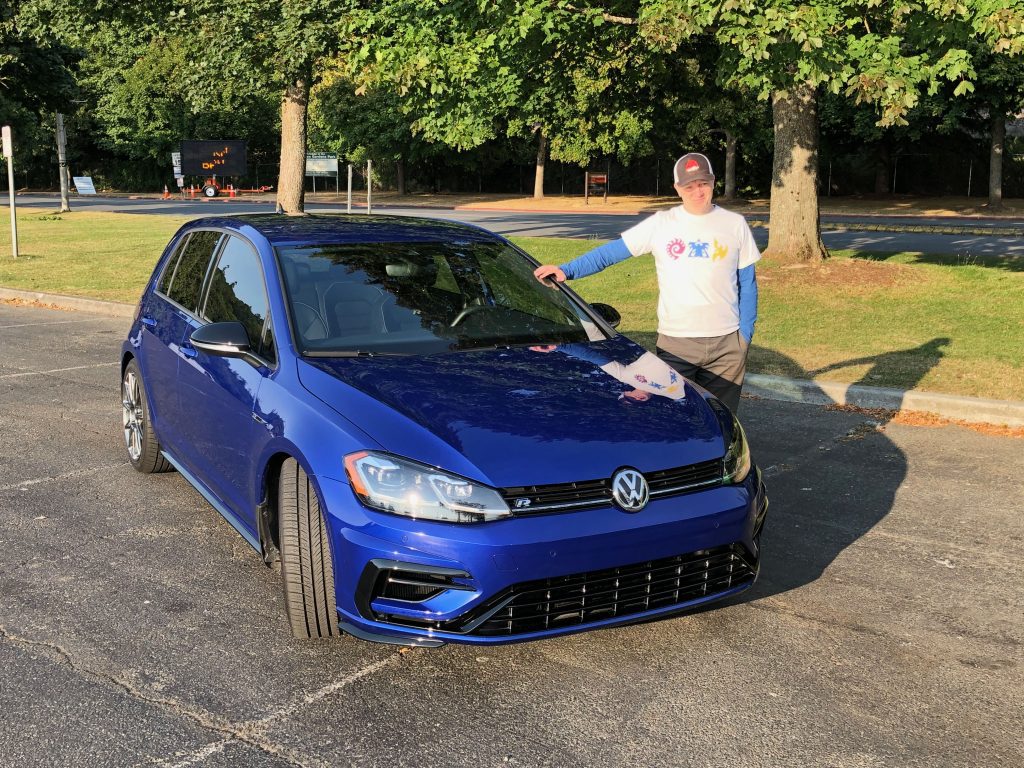 2019 Volkswagen Golf R with owner