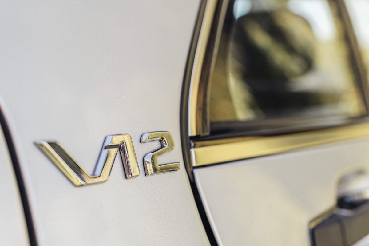 Mercedes-Benz V12 badge