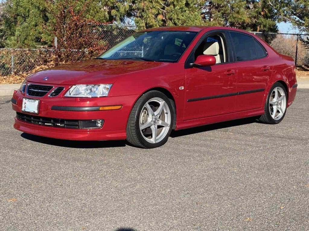 2006 Saab 9-3 Aero sedan driver side