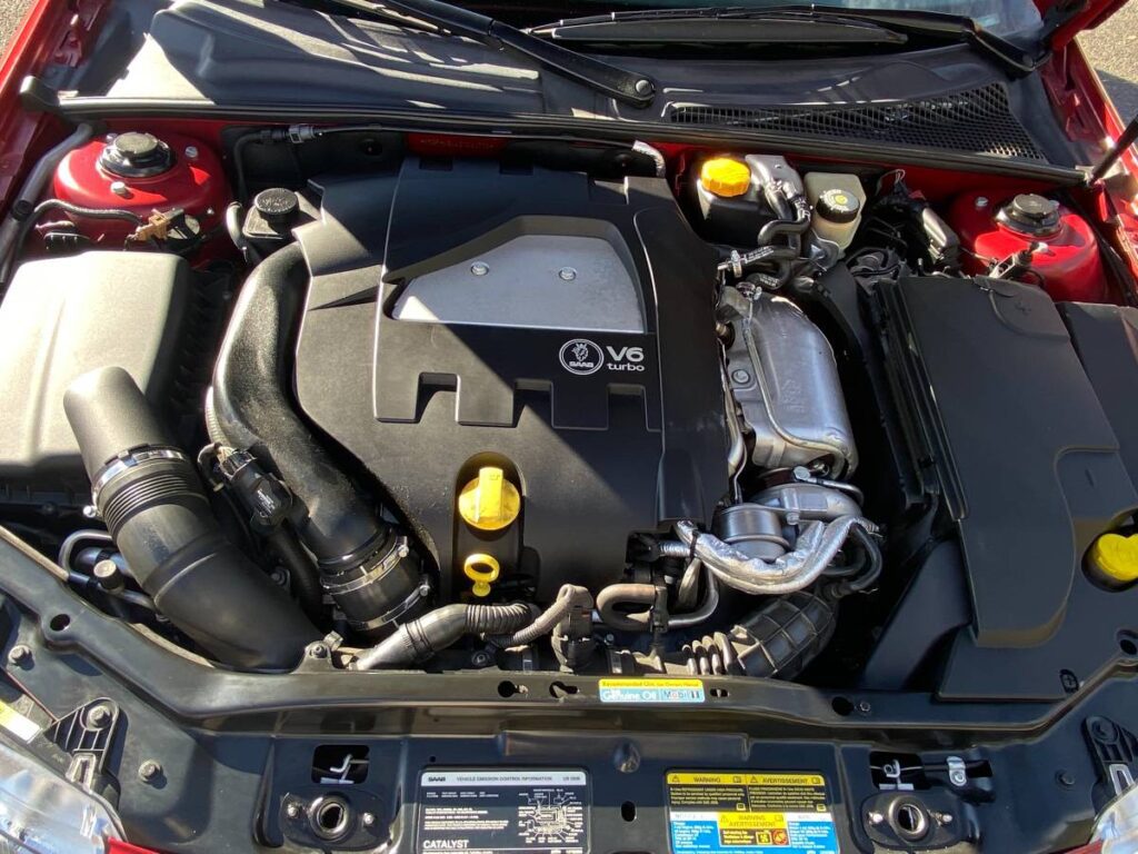 2006 Saab 9-3 Aero sedan engine