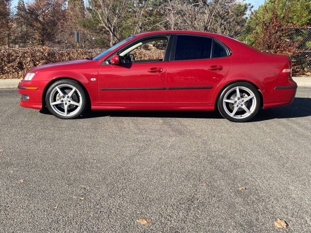 2006 Saab 9-3 Aero sedan driver side