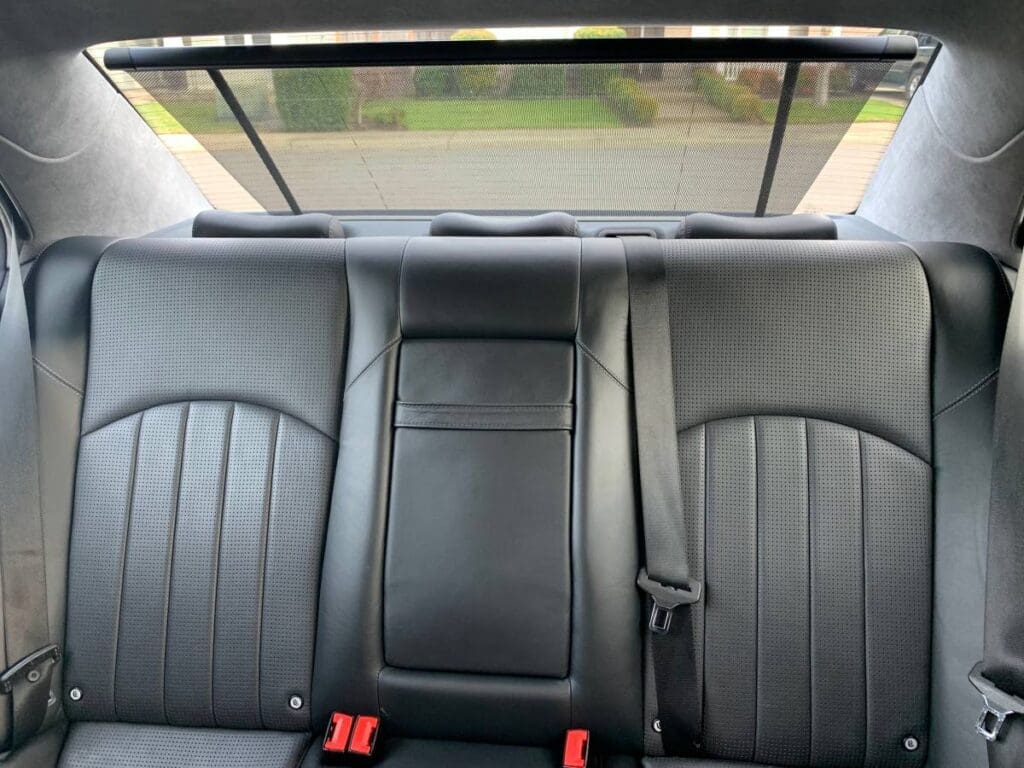 2003 Mercedes-Benz E55 AMG rear seat