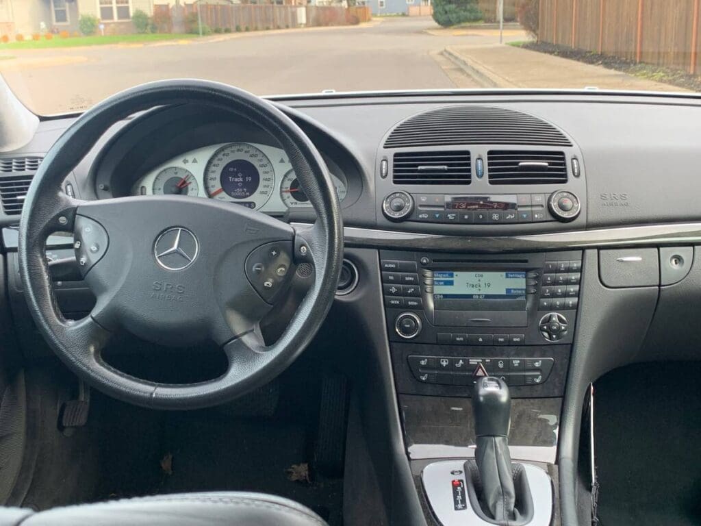 2003 Mercedes-Benz E55 AMG dash