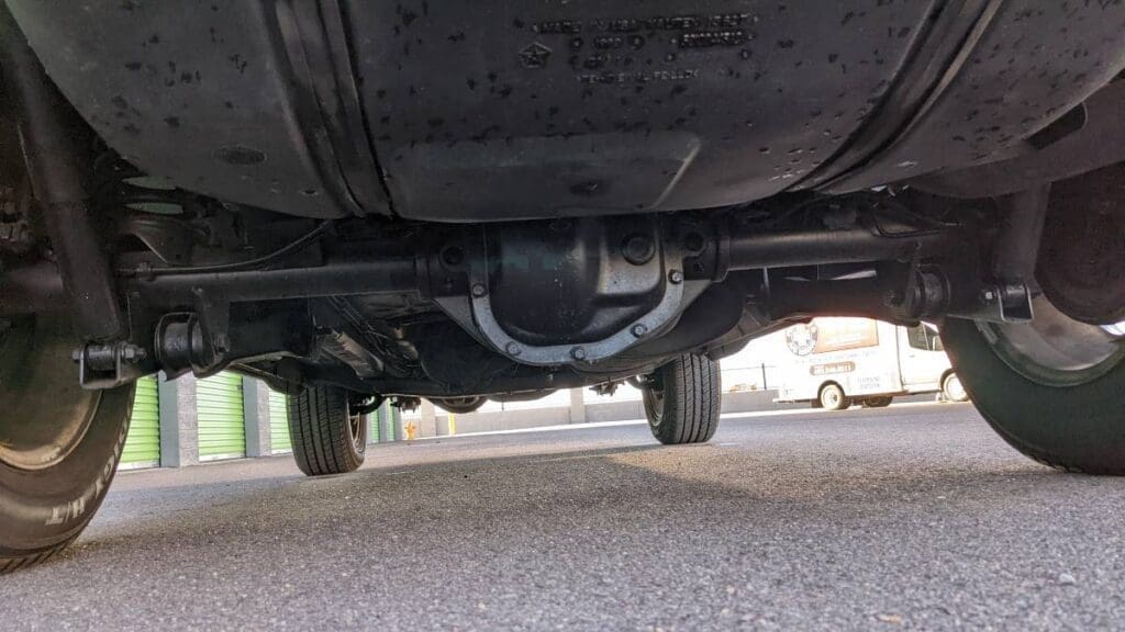 1998 Jeep Grand Cherokee Limited 5.9 underside