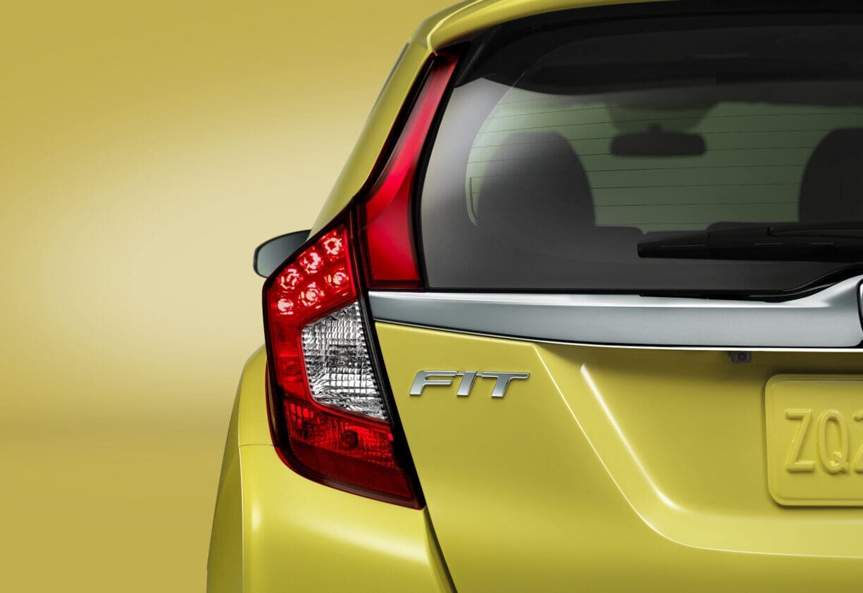 2015 Honda Fit rear