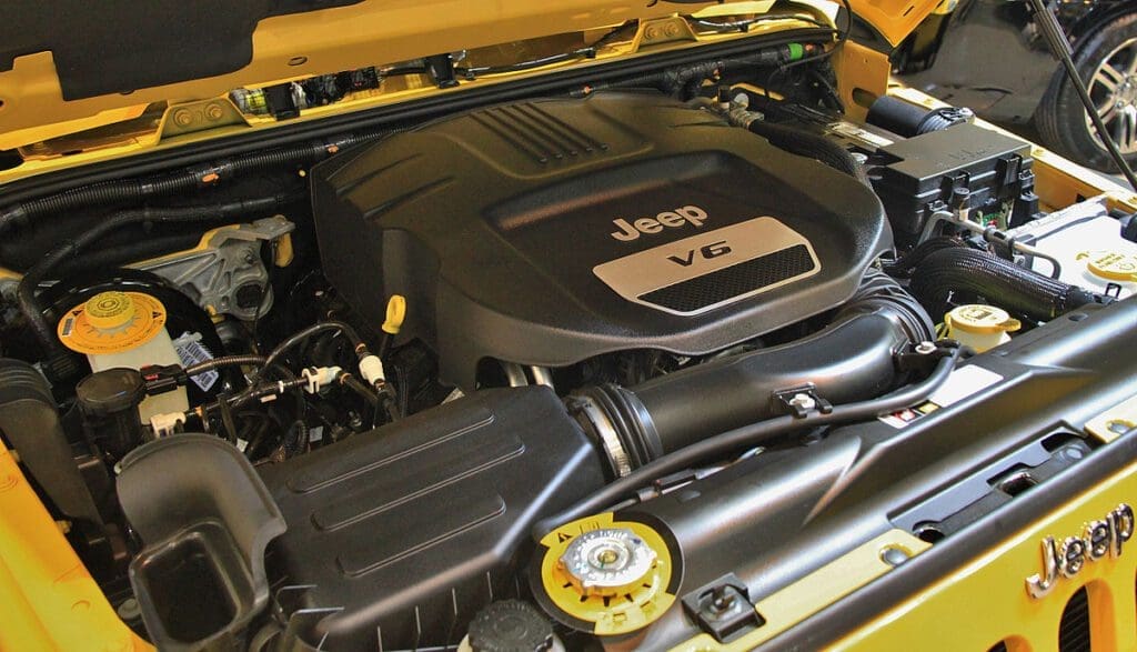 2015 Jeep Wrangler Unlimited Sport engine