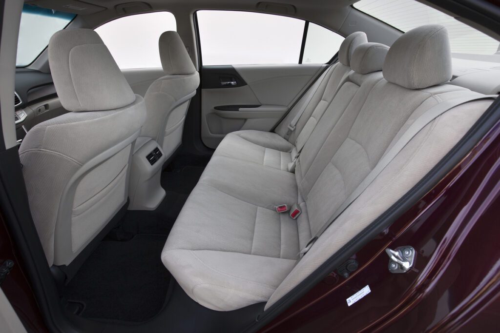 2013 Honda Accord EX Sedan interior back seat
