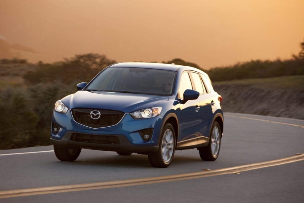 2013 Mazda CX-5 on the road