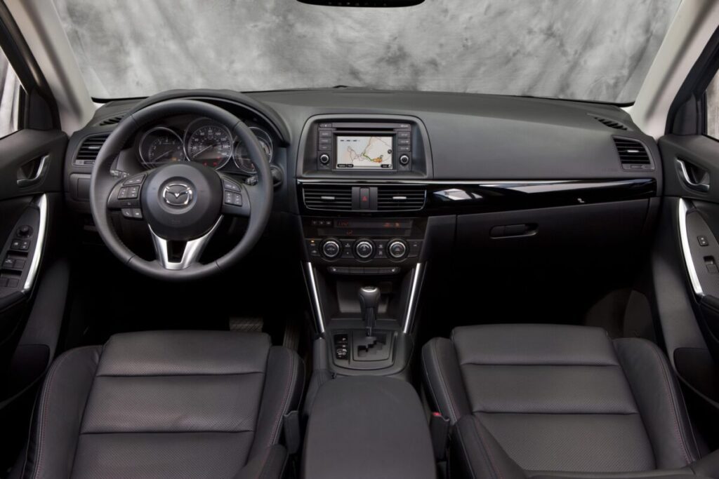 2013 Mazda CX-5 front seats and dashboard