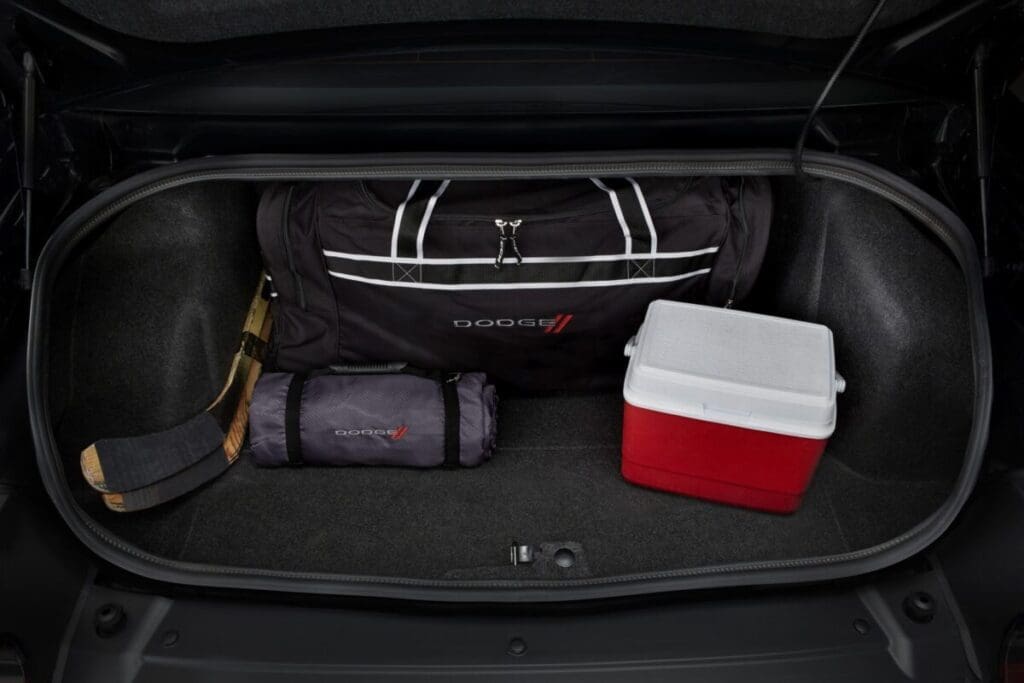 2015 Dodge Challenger trunk