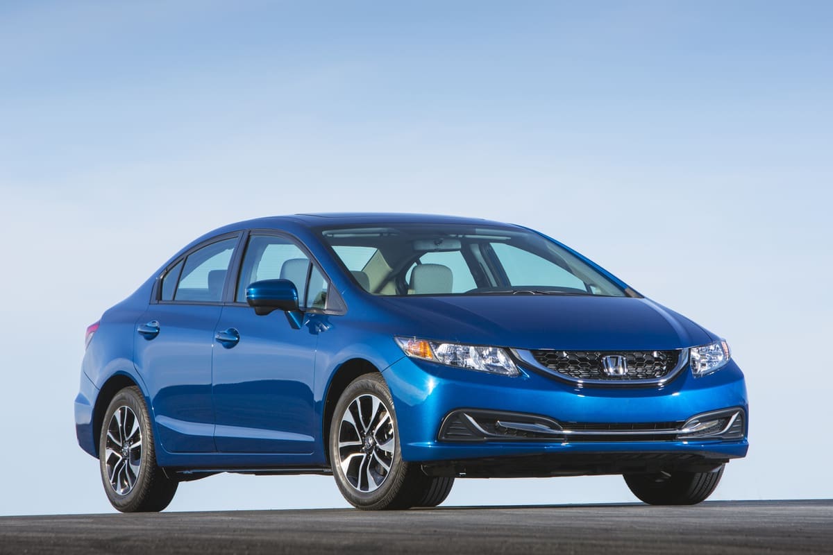 2015 Honda Civic sedan exterior view front