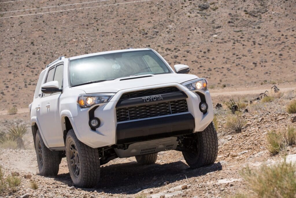 2015 Toyota 4Runner TRD Pro driving off-road