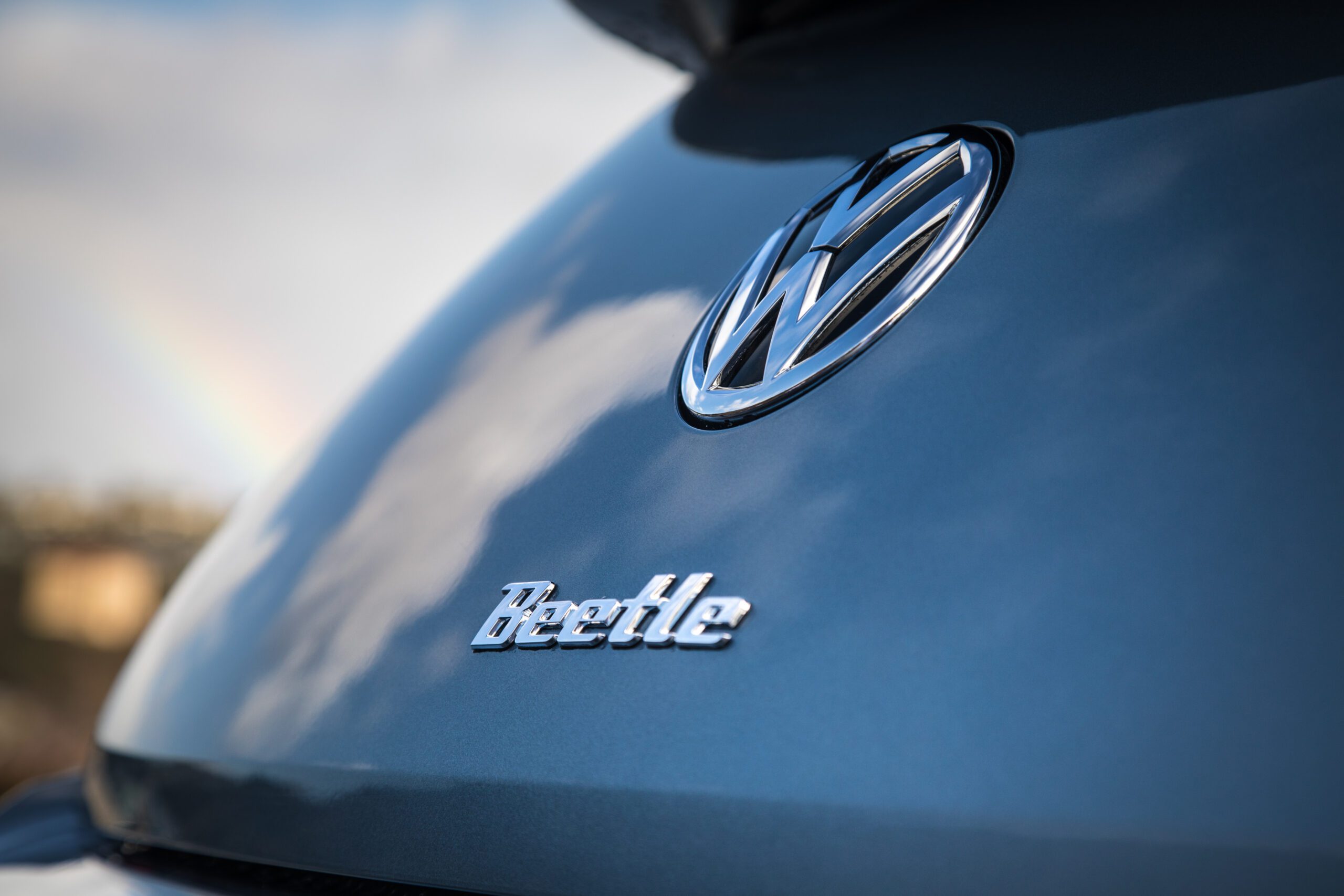 2019 VW Beetle Final Edition badge on trunk lid