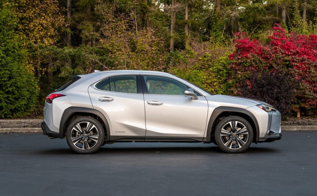 2020 Lexus UX 250h exterior side view