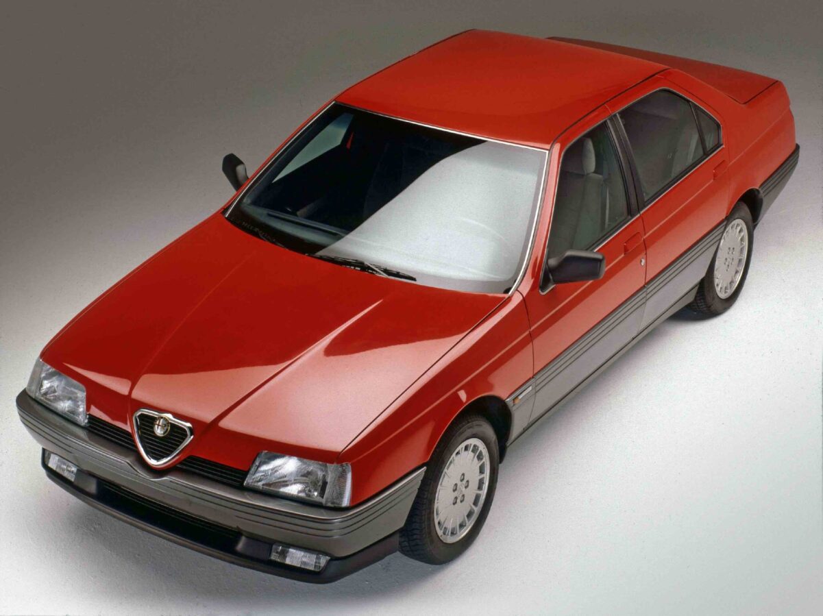 1987 Alfa Romeo 164 exterior top view
