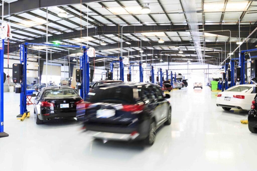 Carvana vehicle inspection center