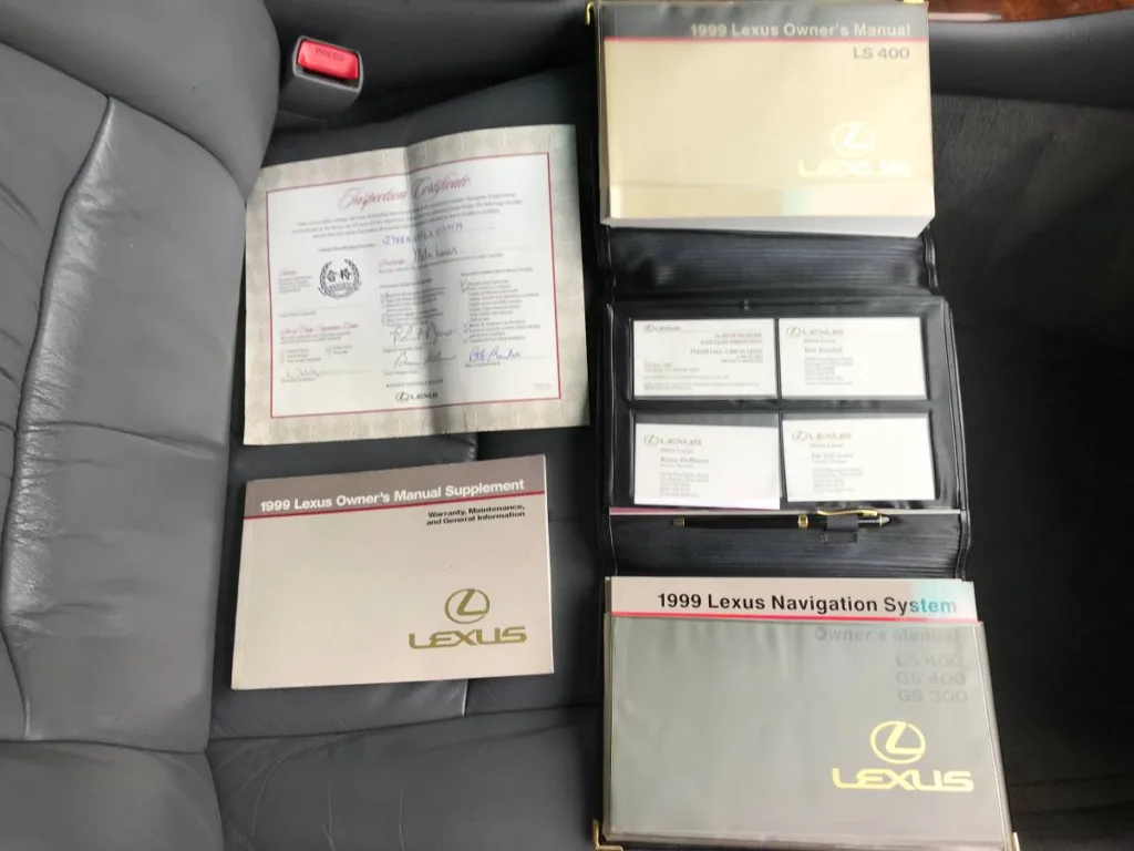 Lexus LS 400 books and manuals