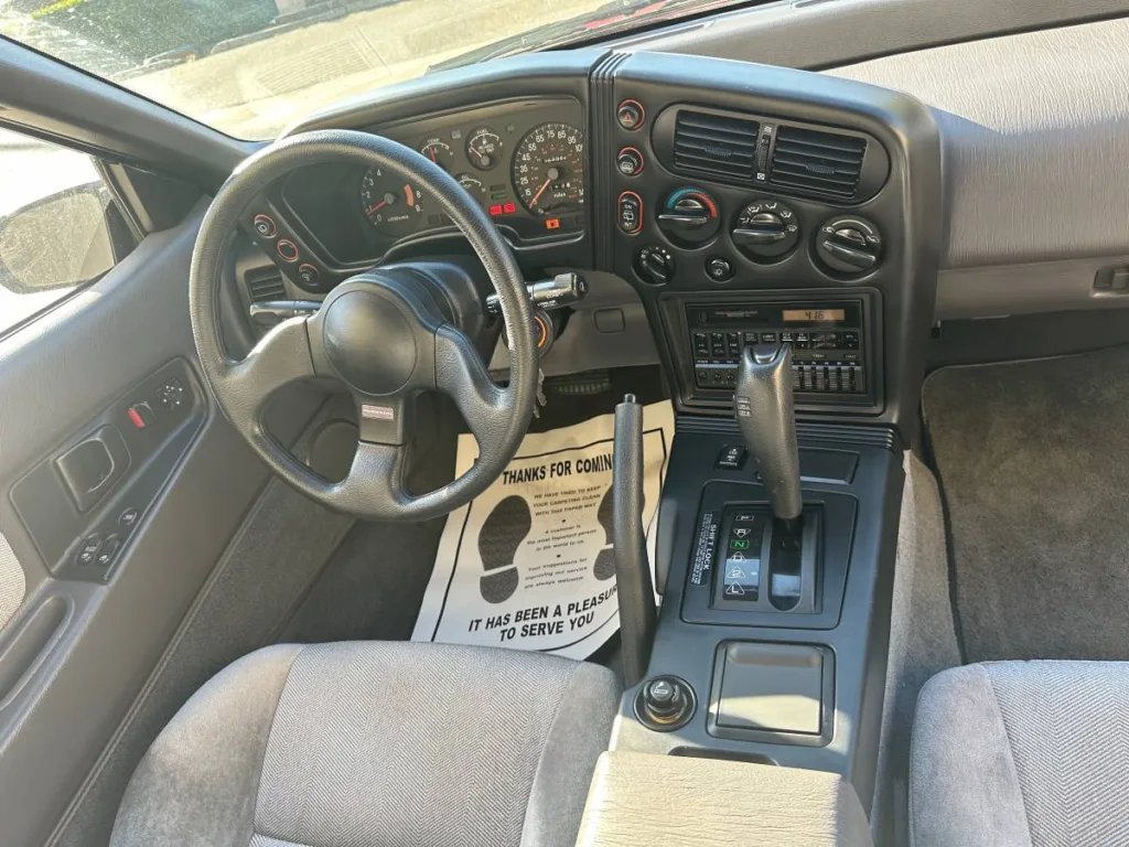 1992 Plymouth Laser interior front seats and dashboard