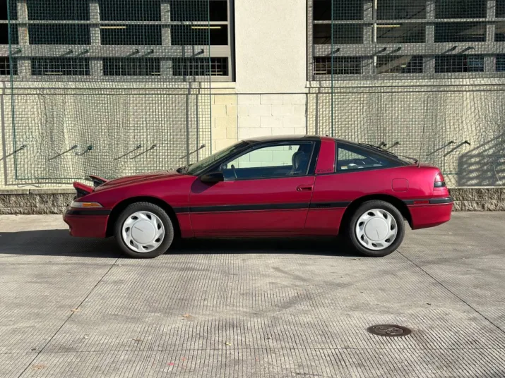 1992 Plymouth Laser exterior side view