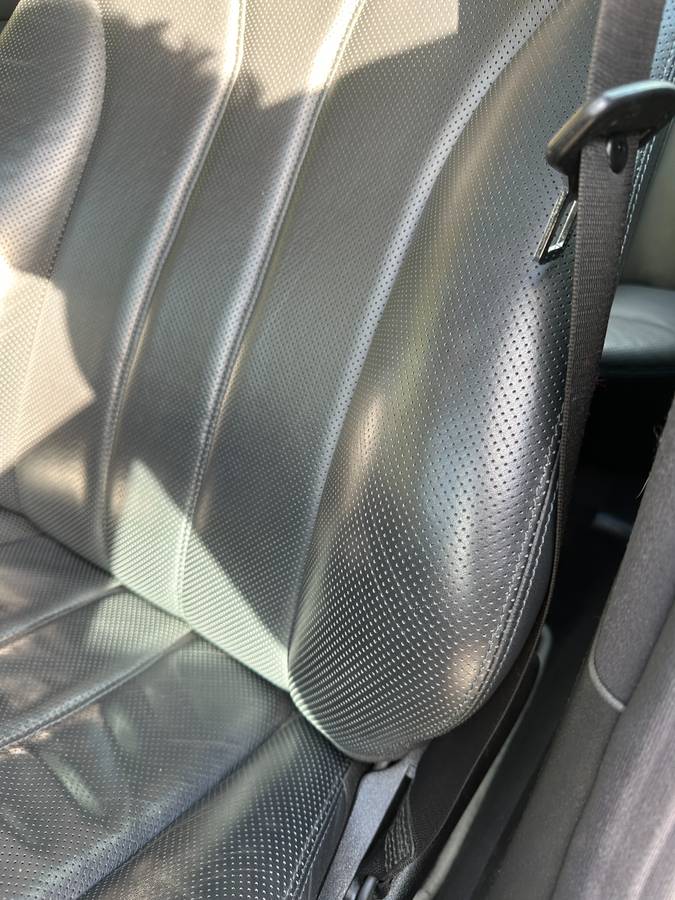 2002 Mercedes-Benz E55 AMG interior driver's seat