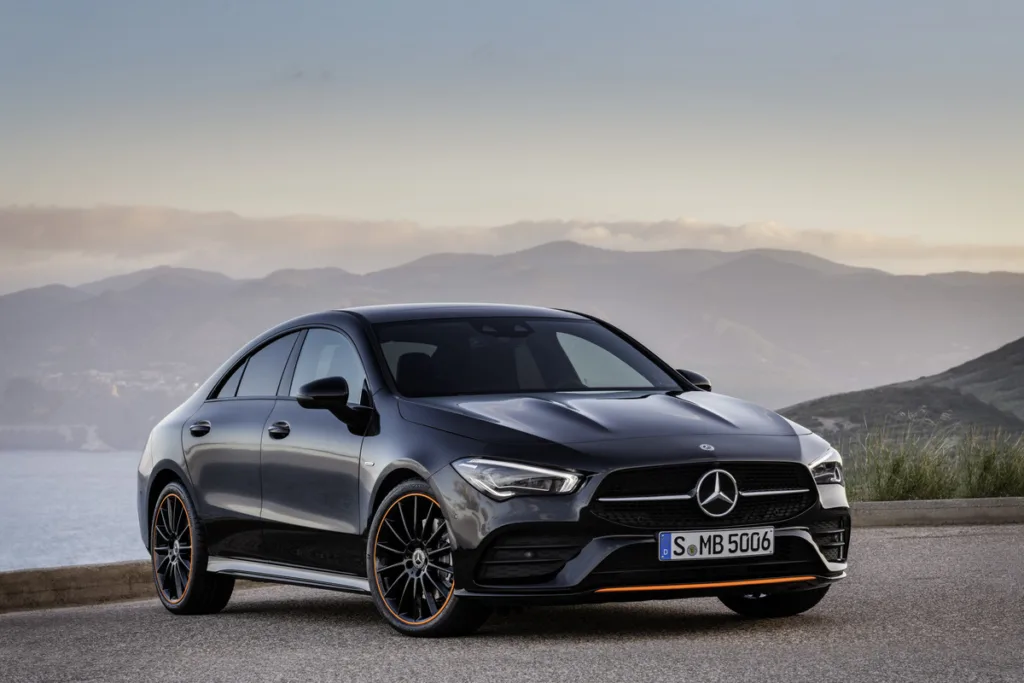 2020 Mercedes-Benz CLA 250 exterior front three-quarter view